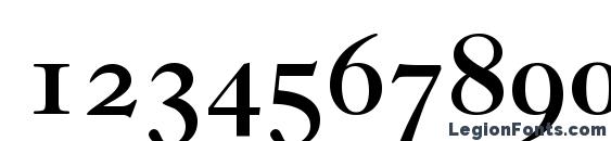 Caslon Classico Bold Font, Number Fonts