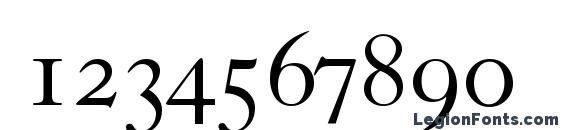 Caslon Classico SC Font, Number Fonts