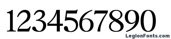 Caslon Cyrillic Bold Font, Number Fonts