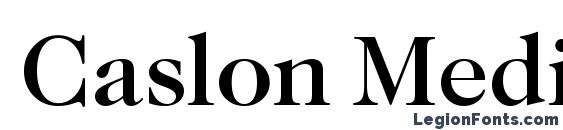 Caslon Medium Regular Font