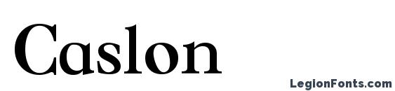 шрифт Caslon, бесплатный шрифт Caslon, предварительный просмотр шрифта Caslon