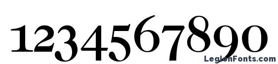 Caslon335Smc Bold Font, Number Fonts