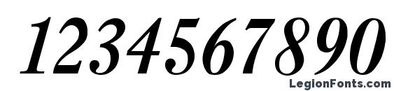 CASLONA Regular Font, Number Fonts