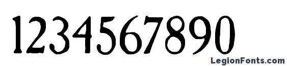 CaslonAntT Font, Number Fonts