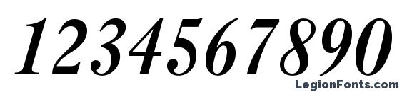 Caslonc540bt bolditalic Font, Number Fonts
