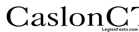 CaslonCTT Regular Font