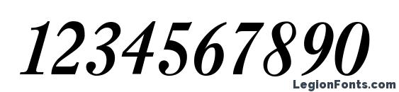 Casque Bold Italic Font, Number Fonts