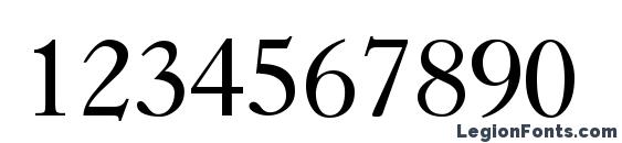 Casque Regular Font, Number Fonts