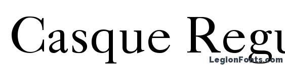 Casque Regular font, free Casque Regular font, preview Casque Regular font