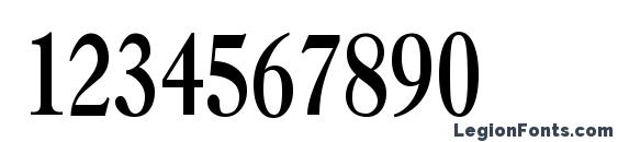 CasqueCondensed Bold Font, Number Fonts