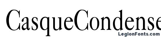 CasqueCondensed Regular font, free CasqueCondensed Regular font, preview CasqueCondensed Regular font