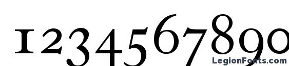 CassyCapsDB Normal Font, Number Fonts
