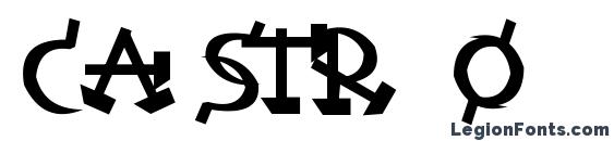 Castro font, free Castro font, preview Castro font