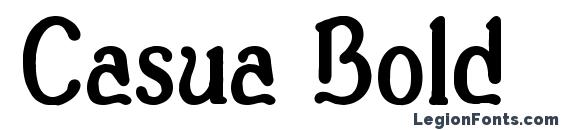 шрифт Casua Bold, бесплатный шрифт Casua Bold, предварительный просмотр шрифта Casua Bold