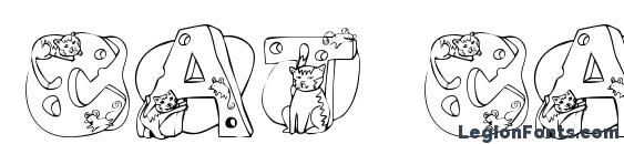 Cat Cat font, free Cat Cat font, preview Cat Cat font
