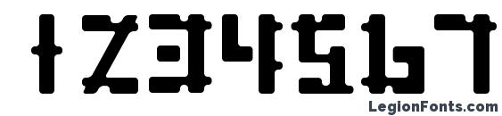 Cater Font, Number Fonts