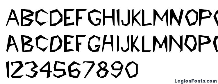 glyphs Cavemann font, сharacters Cavemann font, symbols Cavemann font, character map Cavemann font, preview Cavemann font, abc Cavemann font, Cavemann font