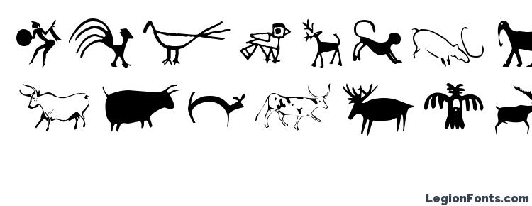 glyphs Cavepaintingdingbats font, сharacters Cavepaintingdingbats font, symbols Cavepaintingdingbats font, character map Cavepaintingdingbats font, preview Cavepaintingdingbats font, abc Cavepaintingdingbats font, Cavepaintingdingbats font