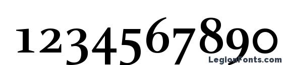 Celeste Bold Font, Number Fonts