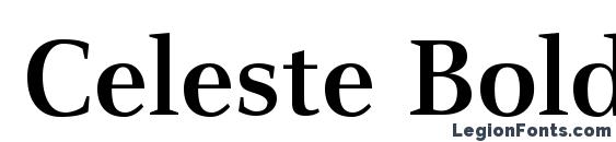 Celeste Bold font, free Celeste Bold font, preview Celeste Bold font