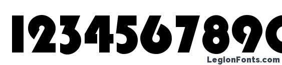 Celesti Display SSi Font, Number Fonts