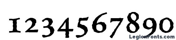 CelestiaAntiquaStd Semibold Font, Number Fonts