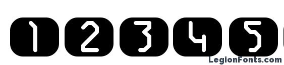 cellpic Font, Number Fonts