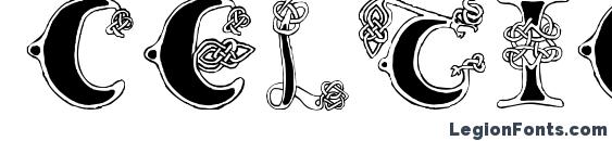 Celtic Knot font, free Celtic Knot font, preview Celtic Knot font