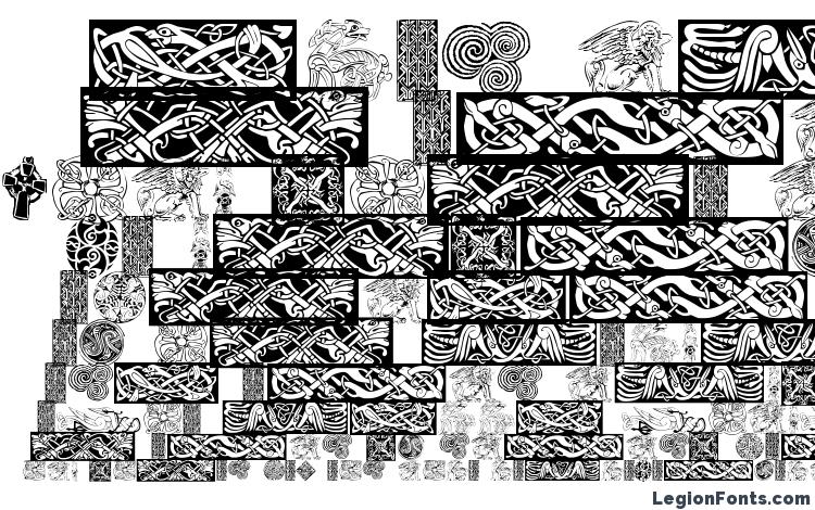 образцы шрифта Celtic Patterns, образец шрифта Celtic Patterns, пример написания шрифта Celtic Patterns, просмотр шрифта Celtic Patterns, предосмотр шрифта Celtic Patterns, шрифт Celtic Patterns