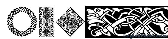 Celtic Patterns Font