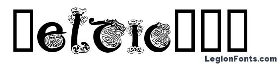 шрифт Celtic101, бесплатный шрифт Celtic101, предварительный просмотр шрифта Celtic101
