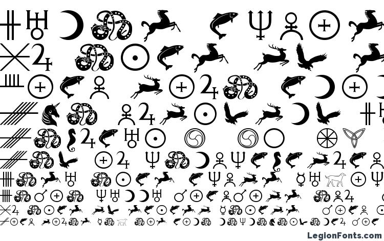 specimens Celticastrologer font, sample Celticastrologer font, an example of writing Celticastrologer font, review Celticastrologer font, preview Celticastrologer font, Celticastrologer font