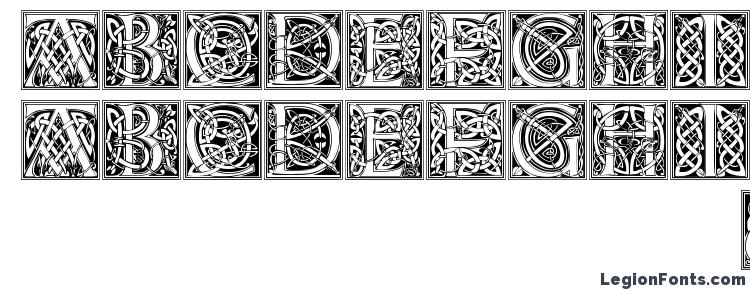 glyphs CelticEels font, сharacters CelticEels font, symbols CelticEels font, character map CelticEels font, preview CelticEels font, abc CelticEels font, CelticEels font