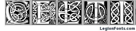 CelticEels font, free CelticEels font, preview CelticEels font