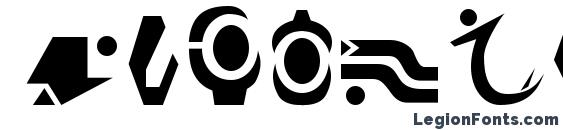 Centauri Font, Number Fonts