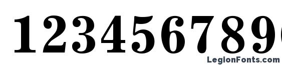 Centric SSi Bold Font, Number Fonts