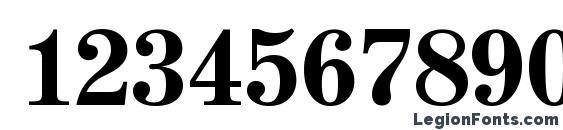 Century 725 Bold BT Font, Number Fonts