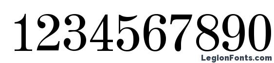 Century 725 BT Font, Number Fonts