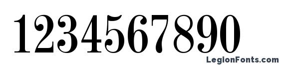 Century 725 Condensed BT Font, Number Fonts