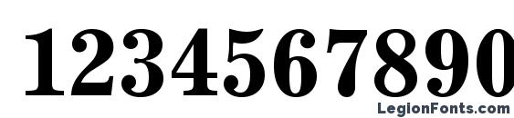 Century 731 Bold BT Font, Number Fonts
