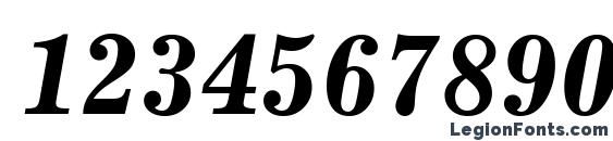 Century 731 Bold Italic BT Font, Number Fonts