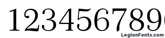 Century 751 BT Font, Number Fonts