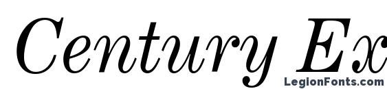 шрифт Century Expanded Italic BT, бесплатный шрифт Century Expanded Italic BT, предварительный просмотр шрифта Century Expanded Italic BT