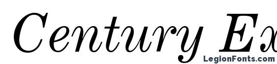 Century Expanded LT Italic Font