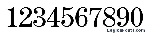Century Expanded LT Roman Font, Number Fonts