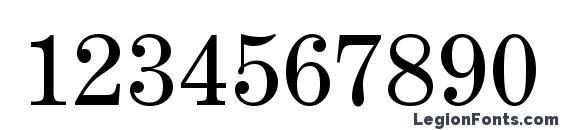 Century Expanded Regular Font, Number Fonts