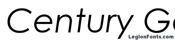 шрифт Century Gothic Курсив, бесплатный шрифт Century Gothic Курсив, предварительный просмотр шрифта Century Gothic Курсив
