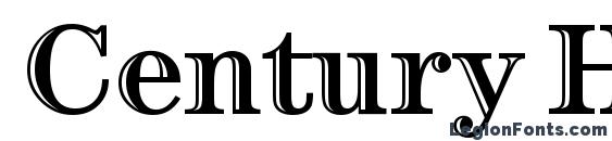 Century Htld OS ITC TT Font