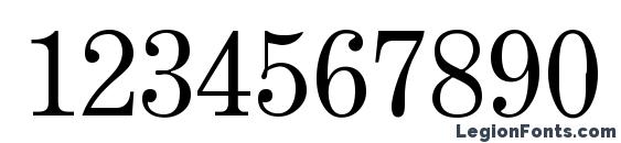 Century.kz Font, Number Fonts