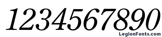Century Oldstyle Italic BT Font, Number Fonts